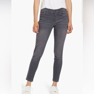 Wit & Wisdom ‘Ab’Solution Mid Rise Ankle Skinny Jeans (Size 8 petite)